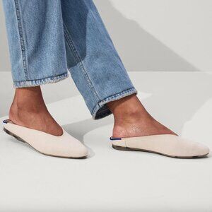 NWT Womens' Rothy's The Almond Demi in Vanilla Bean Size 8